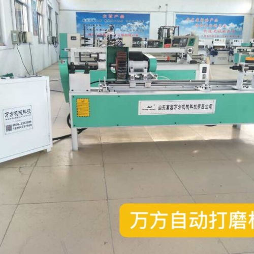 【樓梯廠打磨,萬方自動立柱打磨機(jī),一機(jī)頂三人,再不用可后悔了】- 